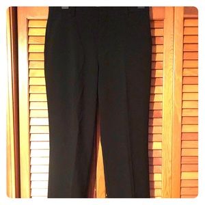 Chaps boys black slacks